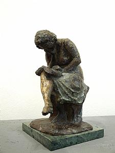 CARLO CONTE "RAGAZZA CHE LEGGE"